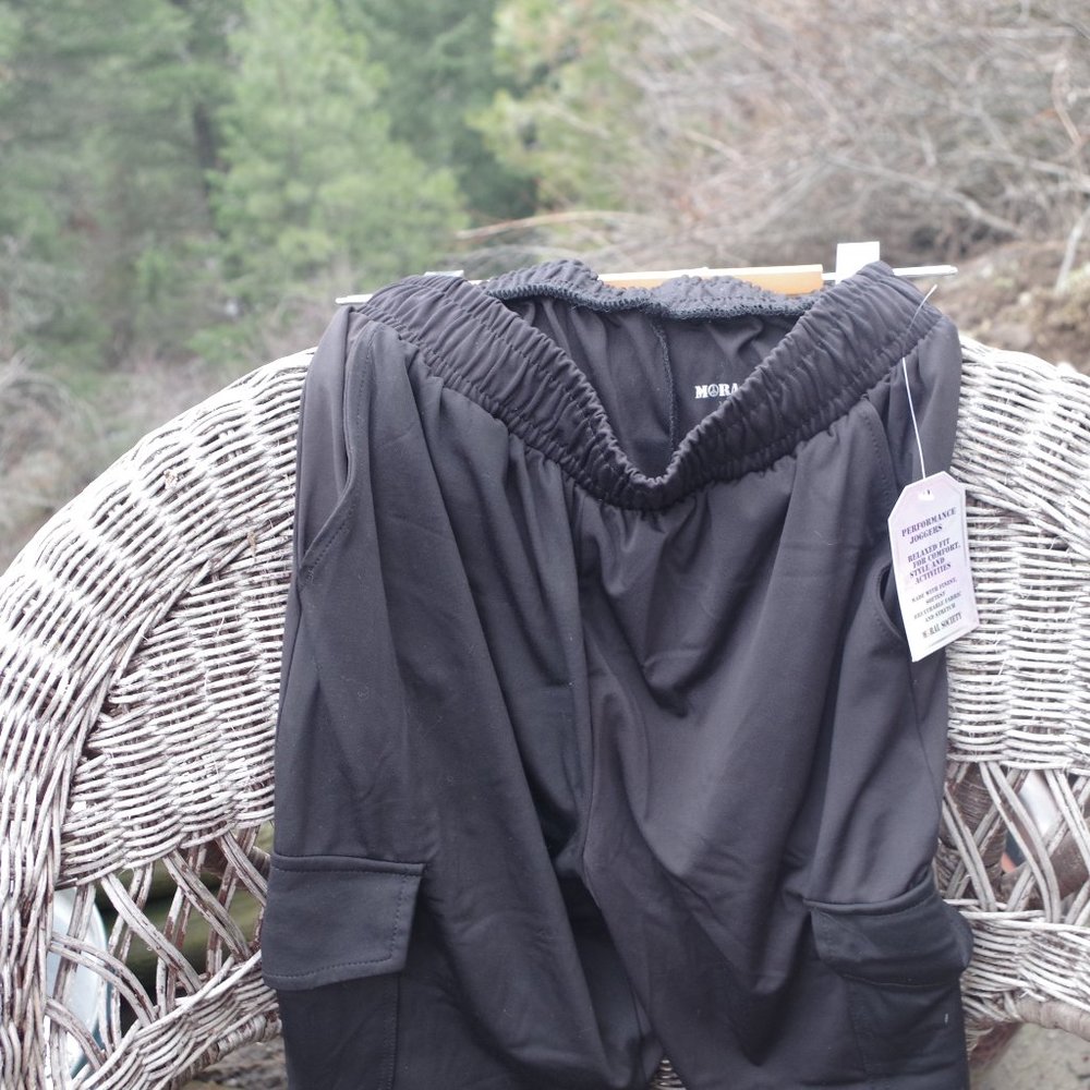 Black New Moral Society Ladies Pants Size Small